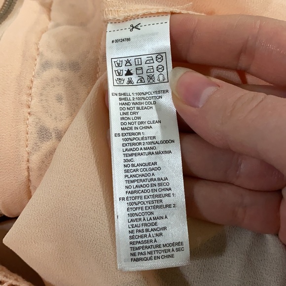 Forever 21 boho lace sleeveless zip up blouse sz L - Picture 8 of 9